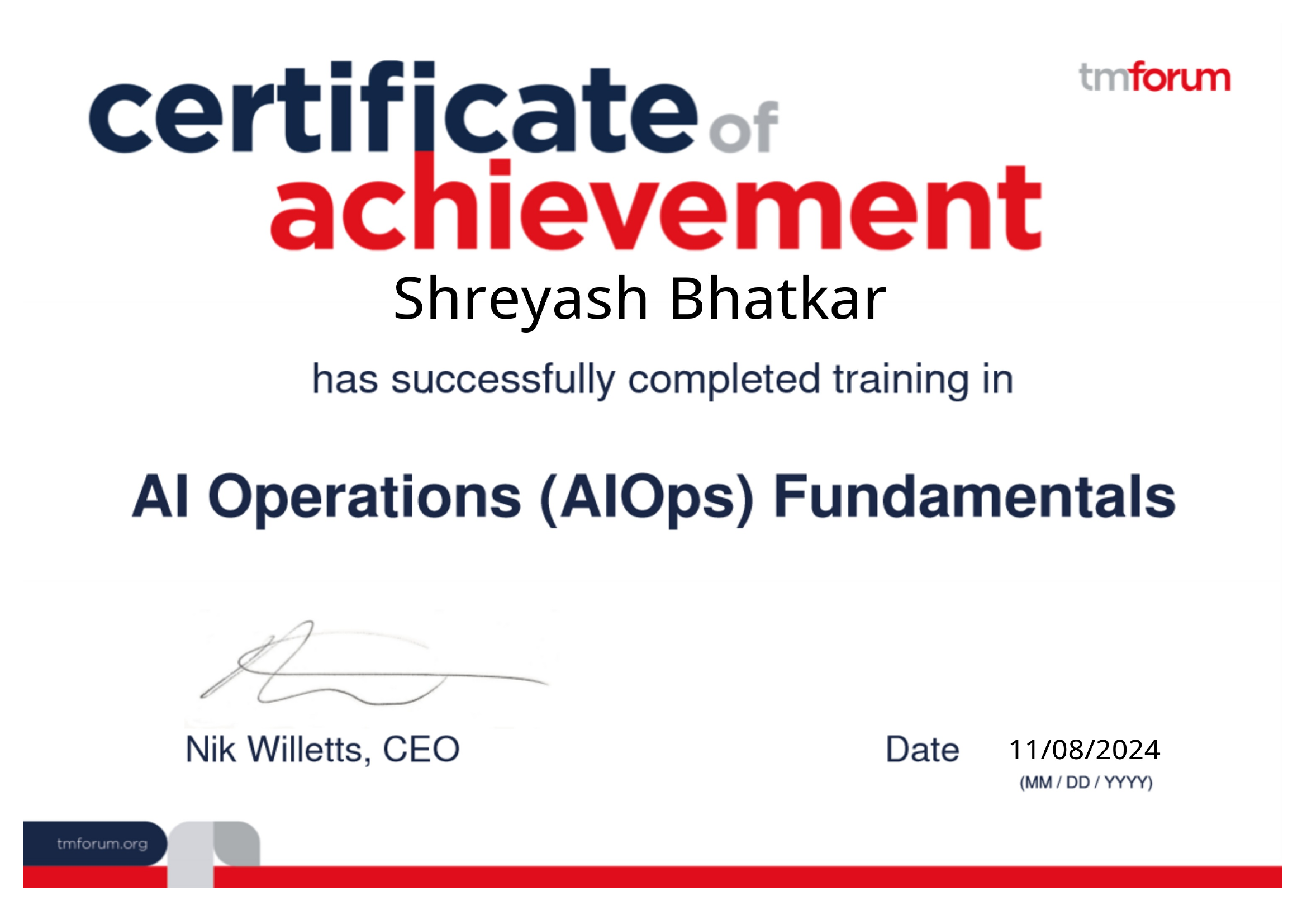 AIOps Fundamentals