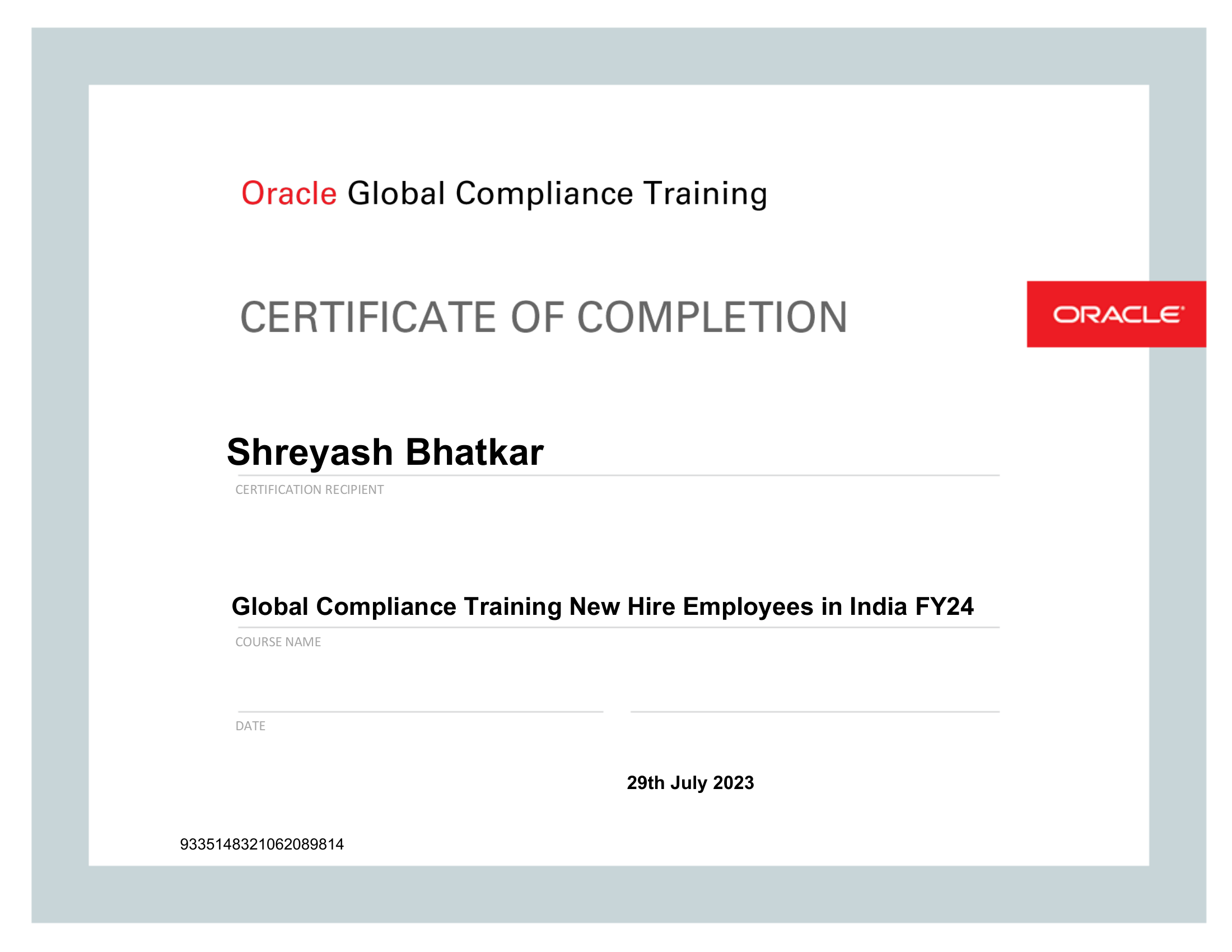 Global Compliance